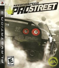 Need for Speed Prostreet Playstation 3 US box art